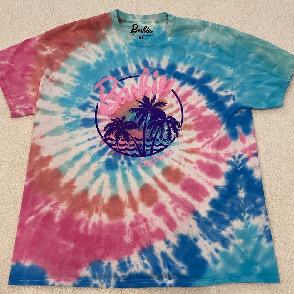 Barbie tie-dyed t-shirt!